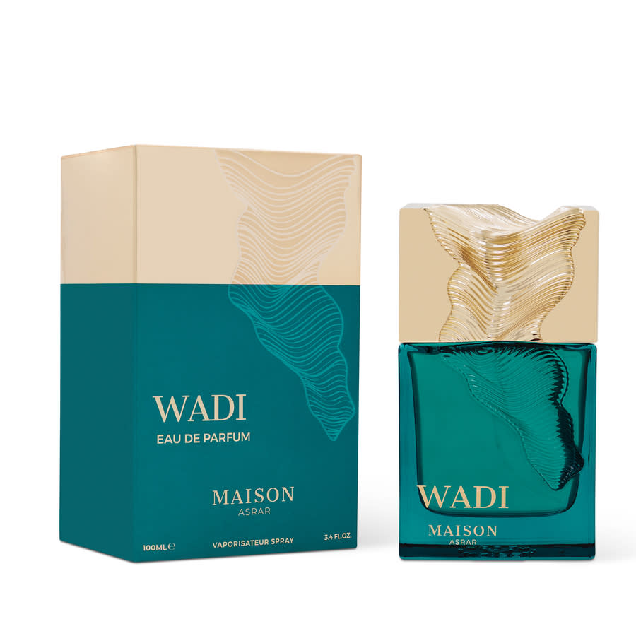 Wadi by Maison Asrar Eau de Parfum 100ml perfume bottle and packaging