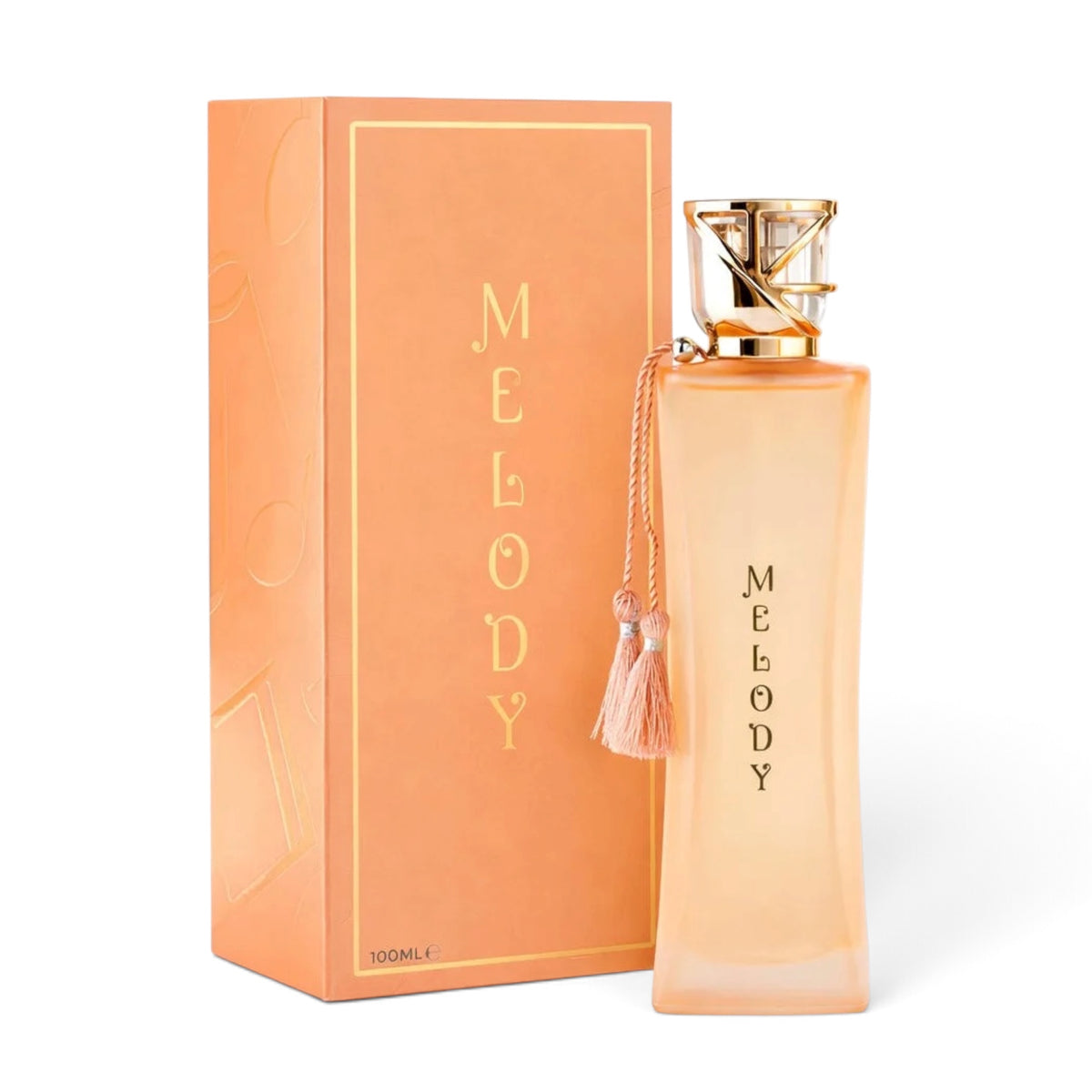 Melody by Gulf Orchid Eau de Parfum 100ml perfume bottle and packaging