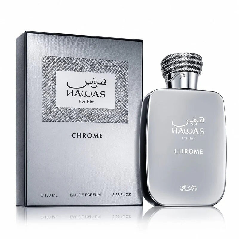 Hawas Chrome by Rasasi Eau de Parfum 100ml fragrance
