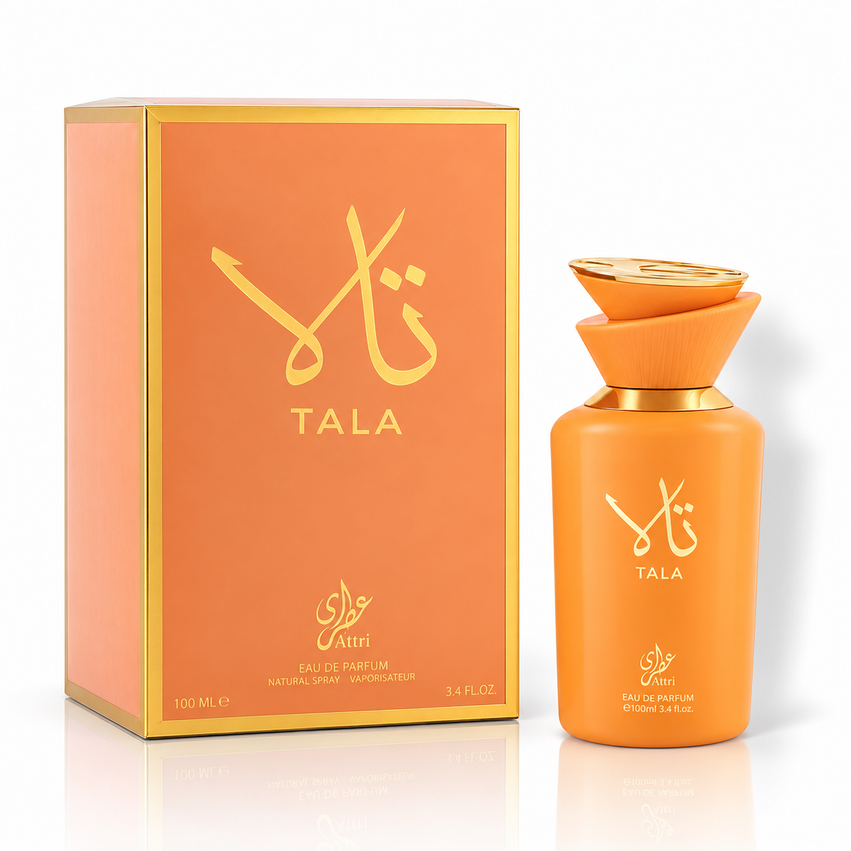 Tala by Attri Eau de Parfum 100ml perfume bottle and packaging