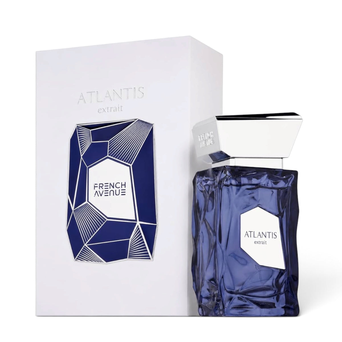 Atlantis by French Avenue Extrait de Parfum 100ml perfume bottle and packaging