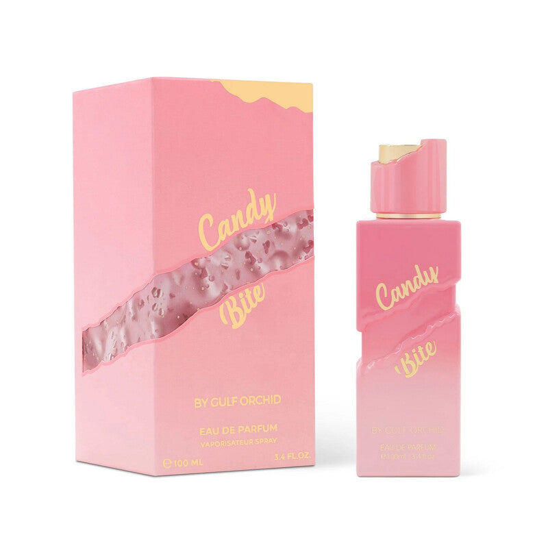 Candy Bite by Gulf Orchid Eau de Parfum 100ml perfume bottle and packaging