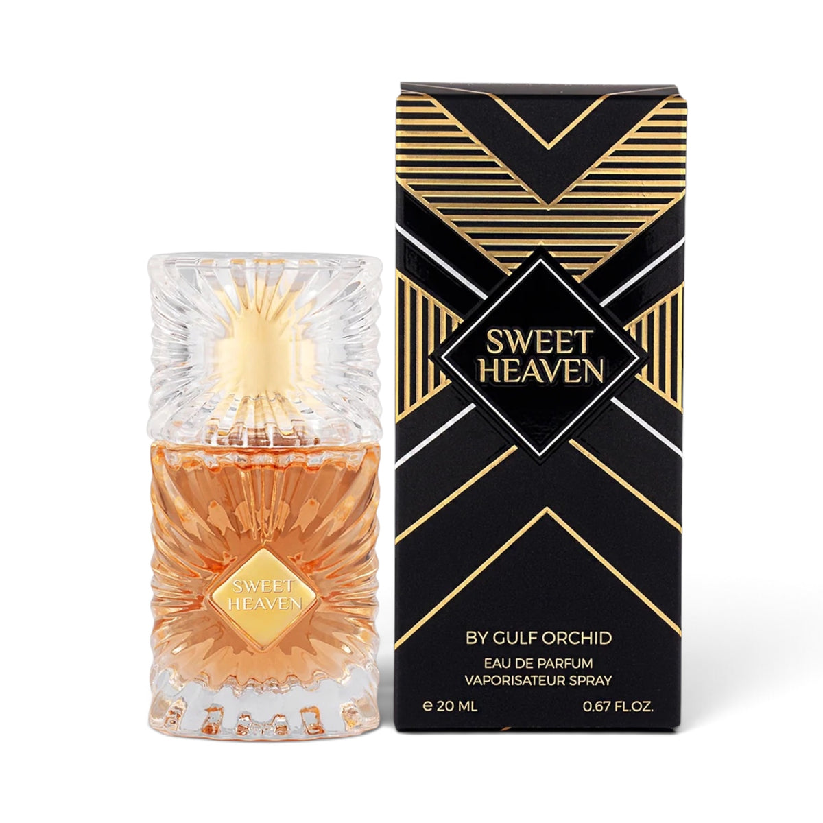 Sweet Heaven by Gulf Orchid Eau de Parfum 20ml perfume bottle and packaging